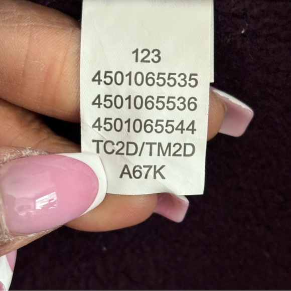 The North Face Women's Angelique Plum Pea Coat Size M - Picture 11 of 12